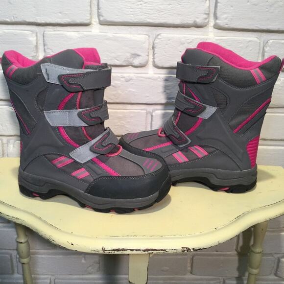 ZeroXposur Girls Snow Winter Boots Faye-Y - Size 5 - Picture 1 of 5